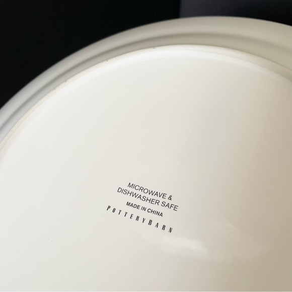 SET of 2 Nostalgic Christmas Tree Dinner Plates by Pottery Barn - Picture 5 of 5